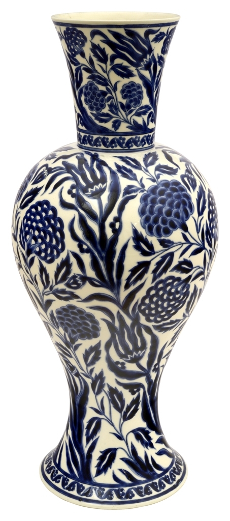 Zsolnay Vase with Persian decor, Zsolnay, 1878