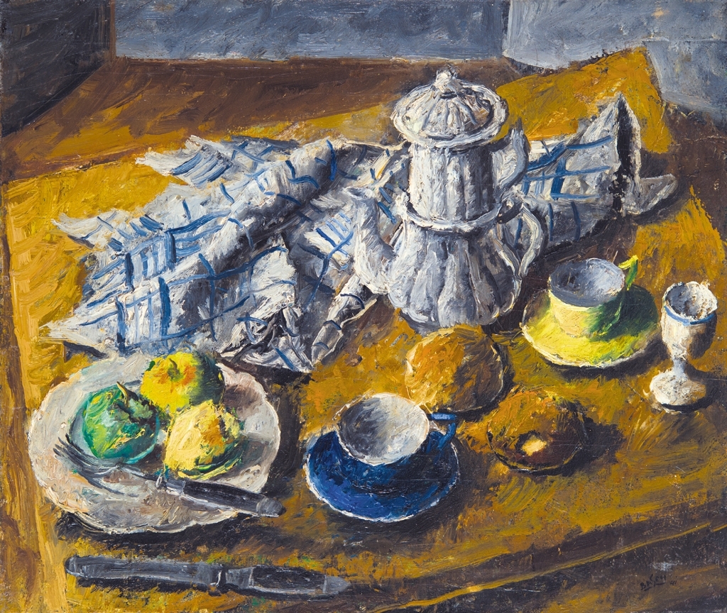Basch Andor (1885-1944) Still-life with coffee-pot, 1941