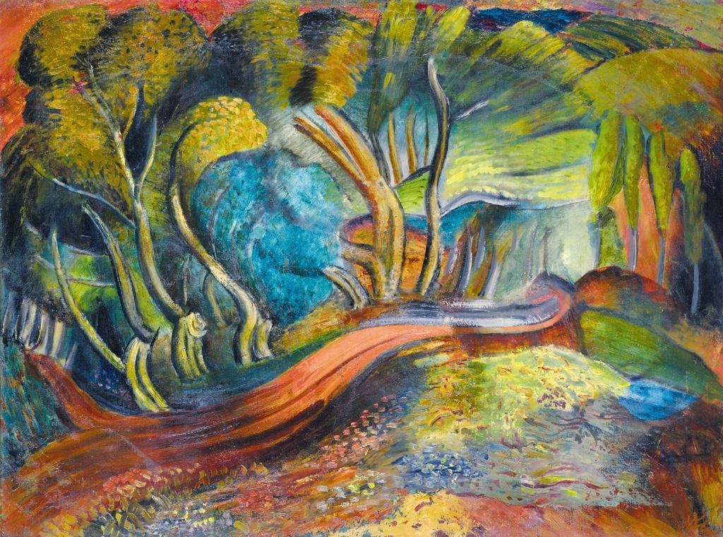 Klie Zoltán (1897-1992) Fringe of the forest, 1935