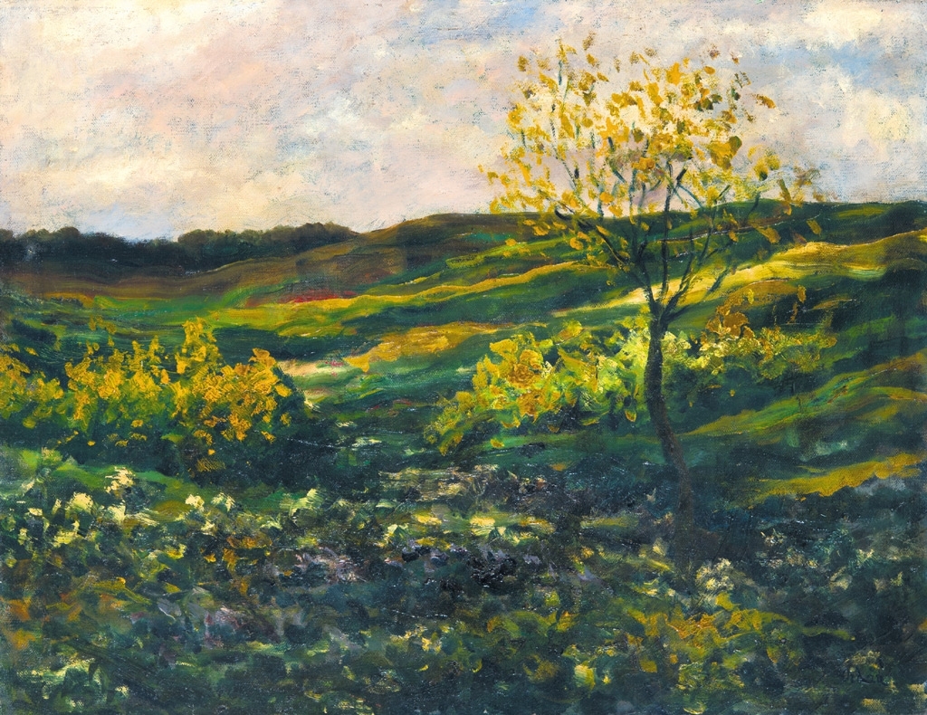 Orbán Dezső (1884-1987) Hilly landscape