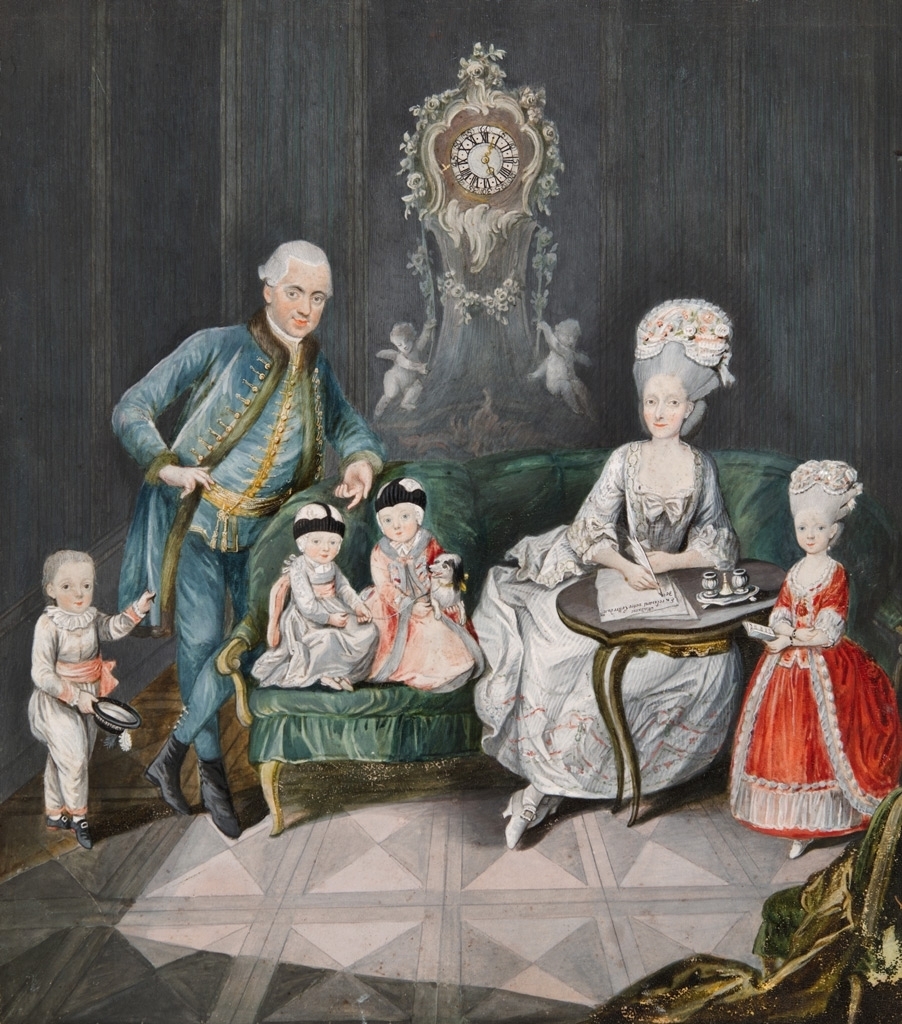 Ismeretlen festő The Nádasdy family (Nádasdy Ferenc with his wife)