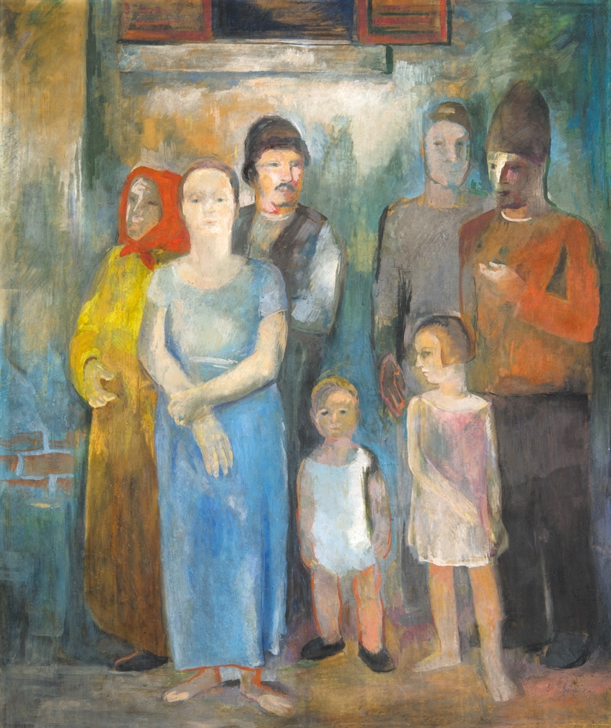 Szőnyi István (1894-1960) Family from Zebegény