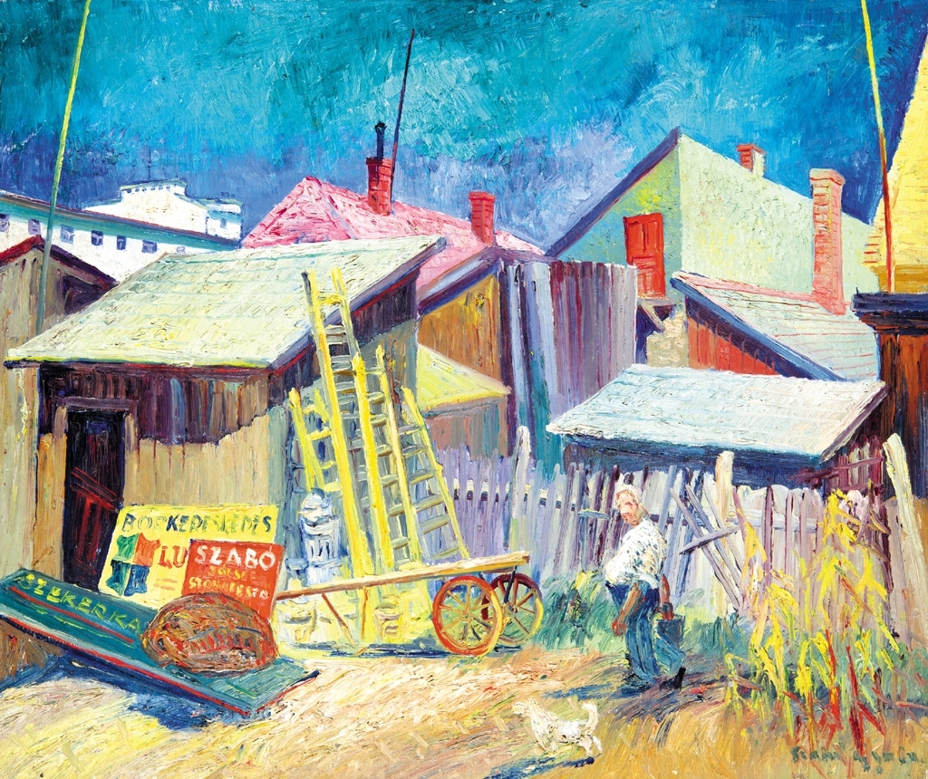 Szabó Gyula (Julius) 1907-1972 Tade-sign painter