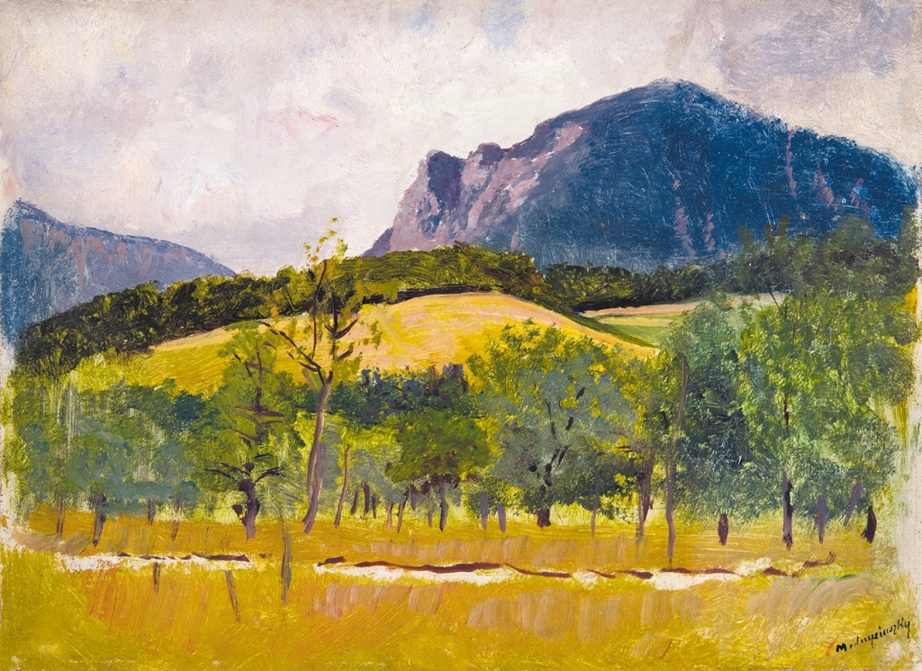 Mednyánszky László (1852-1919) Mountains in the Tatras