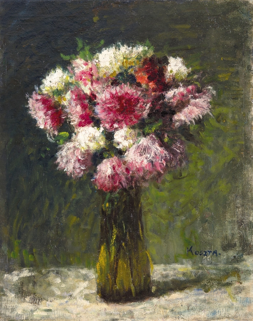 Koszta József (1861-1949) Bouquet of flowers
