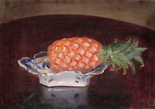 Ferenczy Károly (1862-1917) Pineapple (Pineapple on a platter), 1911