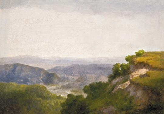Telepy Károly (1828-1906) Tar-kő (Borsodi hegyekből)