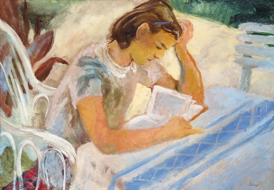 Szőnyi István (1894-1960) Olvasó nő