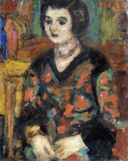 Czóbel Béla (1883-1976) Female portrait