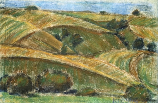 Nagy István (1873-1937) Dombos táj