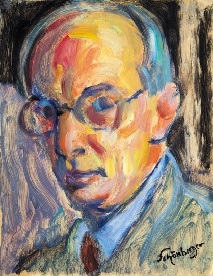 Schönberger Armand (1885-1974) Self-portrait