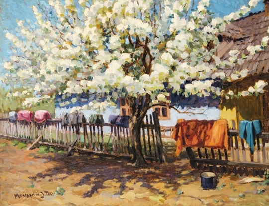Mousson Tivadar (1887-1946) Cseresznyefa virágzás