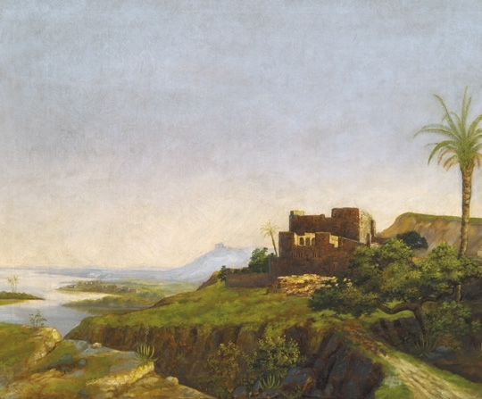Telepy Károly (1828-1906) Mediterranean view