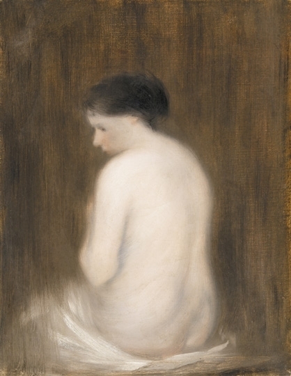 Rippl-Rónai József (1861-1927) Back nude, c. 1891