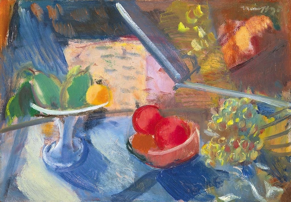 Márffy Ödön (1878-1959) Still life with Fruits, c. 1930
