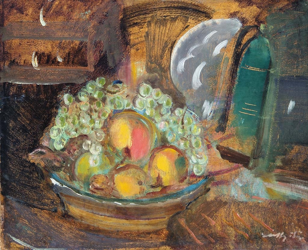 Márffy Ödön (1878-1959) Gyümölcscsendélet