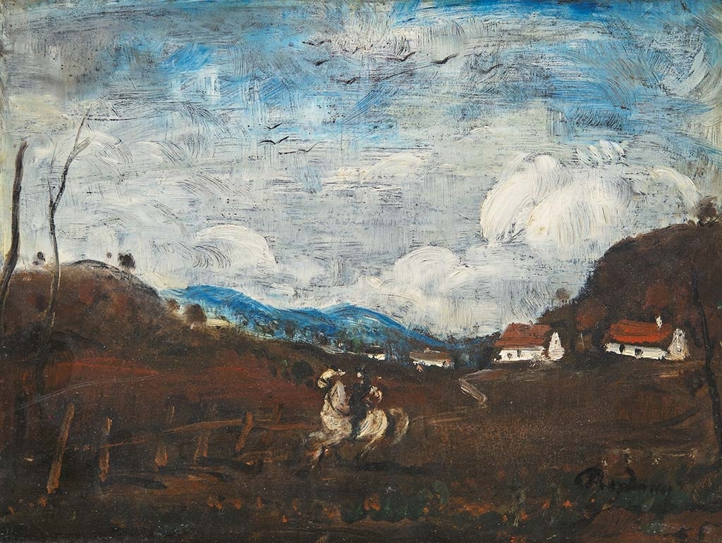 Rudnay Gyula (1878-1957) Lovas a völgyben