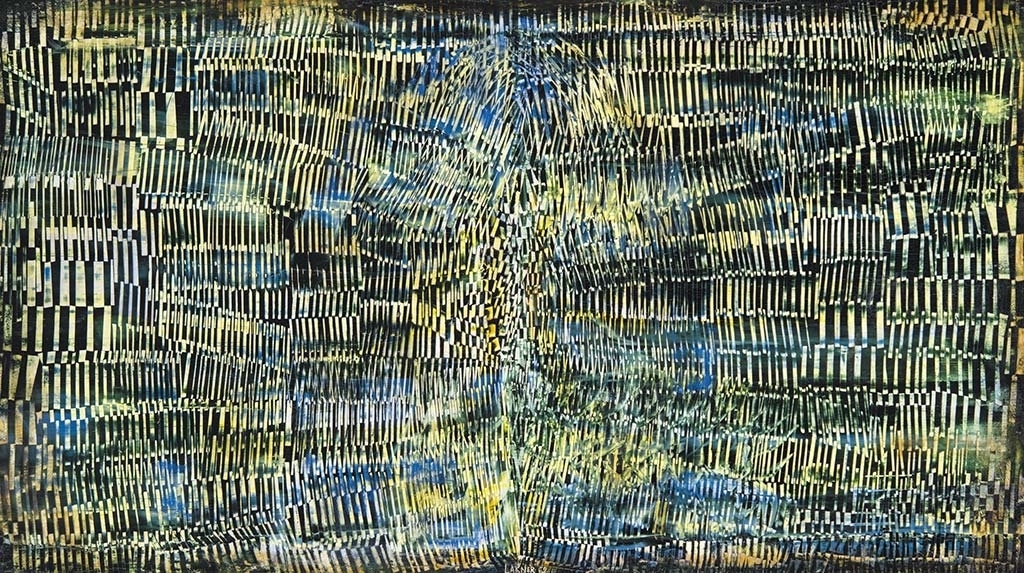 Lakner László (1936-) Abstract work, 1962