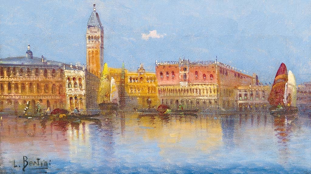 Kaufmann, Karl (1843-1901) Venice with the Doge's Palace