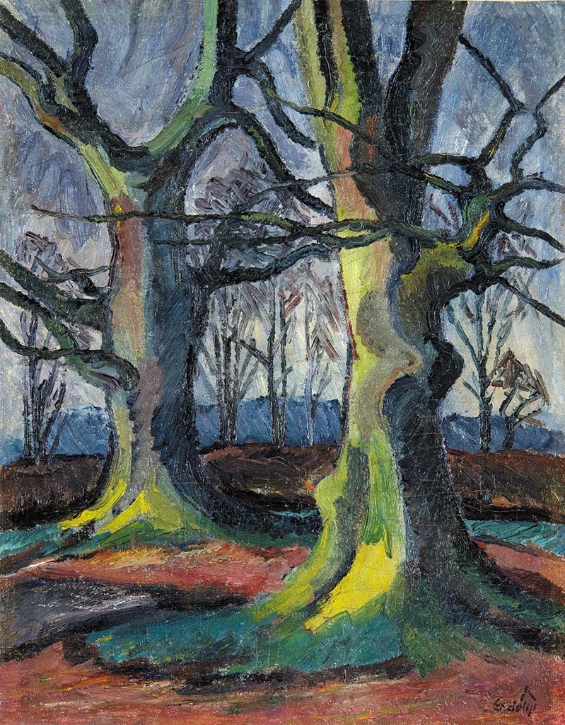 Erdélyi Béla (1891-1955) In the Forest