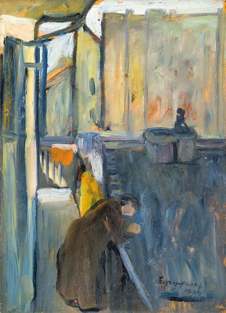 Egry József (1883-1951) Balcony, 1909