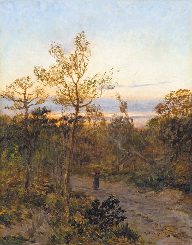 Rubovics Márk (1867-1947) Sunset
