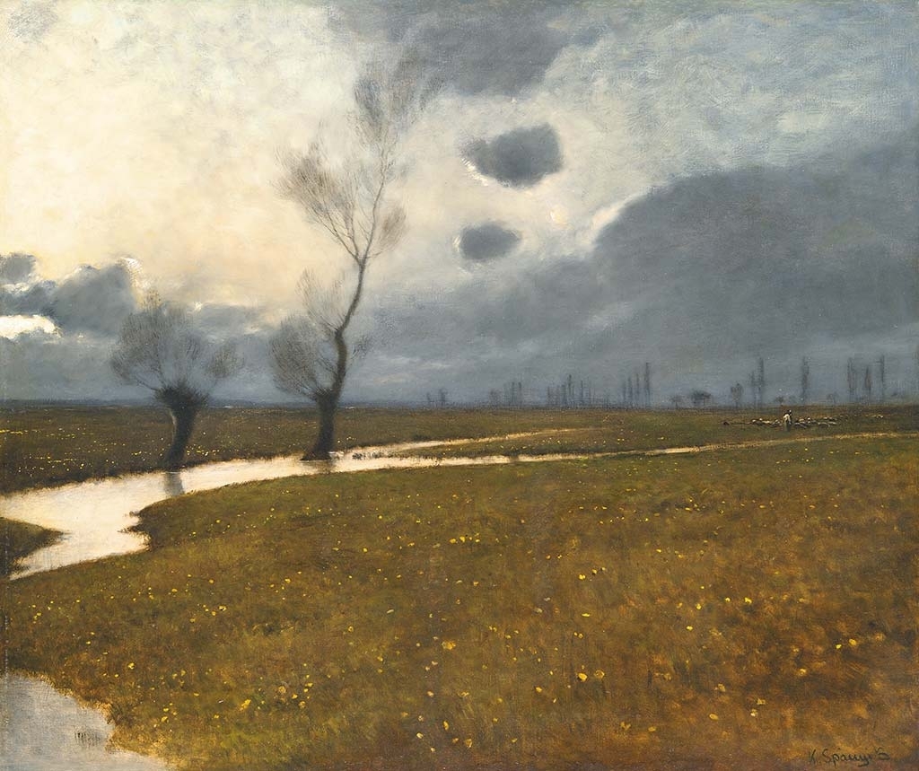 K. Spányi Béla (1852-1914) Dawn