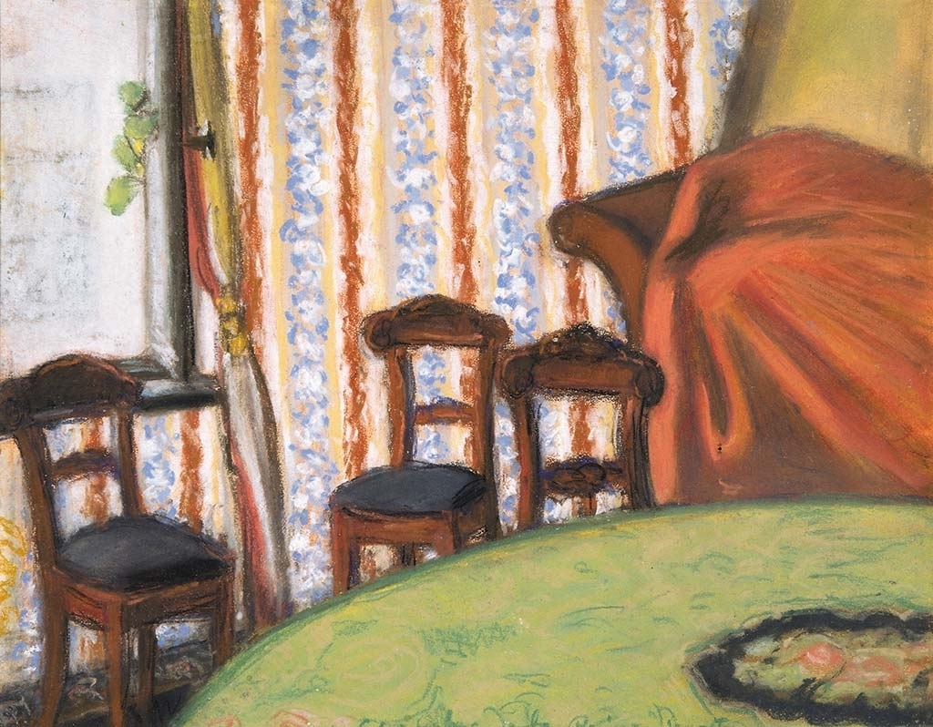 Rippl-Rónai József (1861-1927) The Room in which Stephanie archduchess' grandmother died
