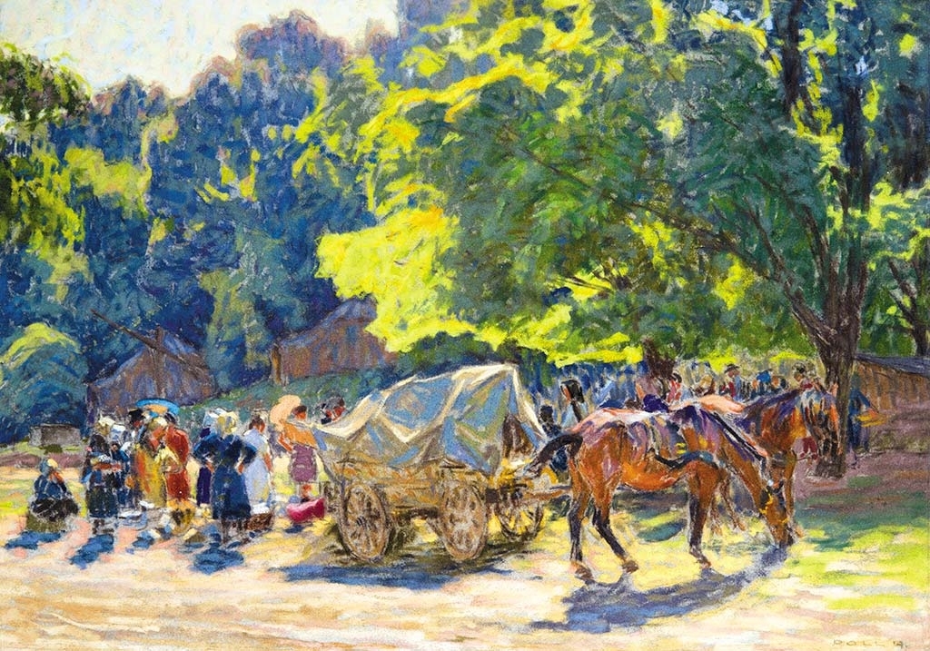 Poll Hugó (1867-1931) Fair