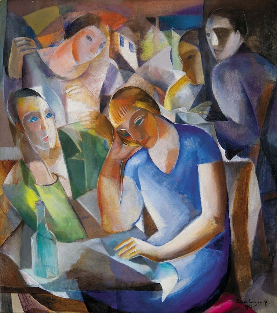 Schönberger Armand (1885-1974) Around the Table, 1932