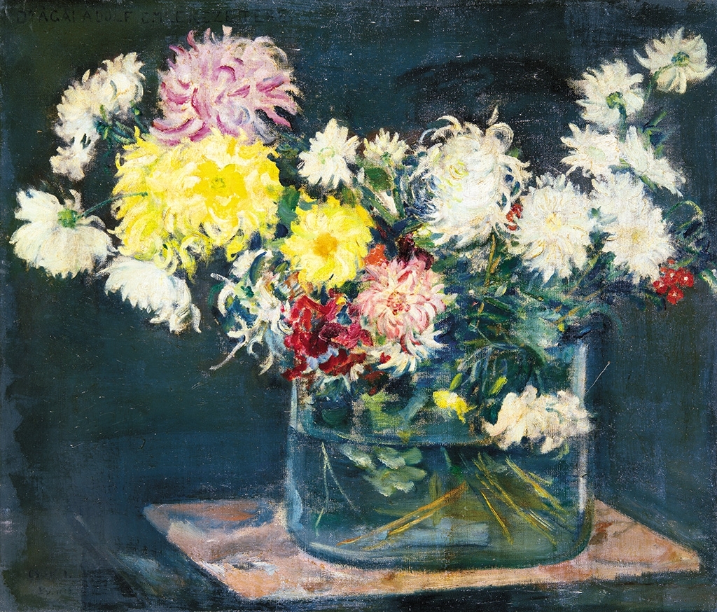 Csók István (1865-1961) Roses, 1907