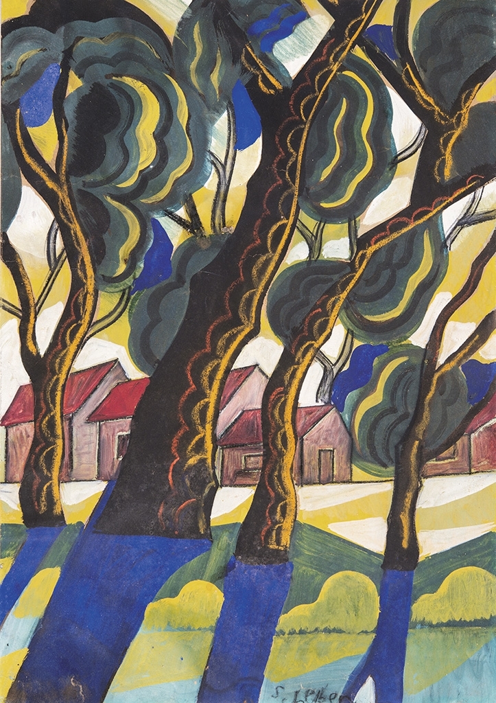 Scheiber Hugó (1873-1950) Trees