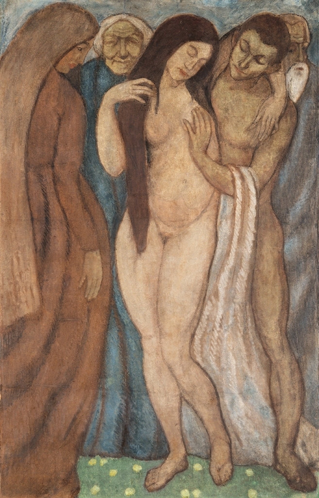 Kádár Béla (1877-1956) Az élet (freskóvázlat), 1912 körül