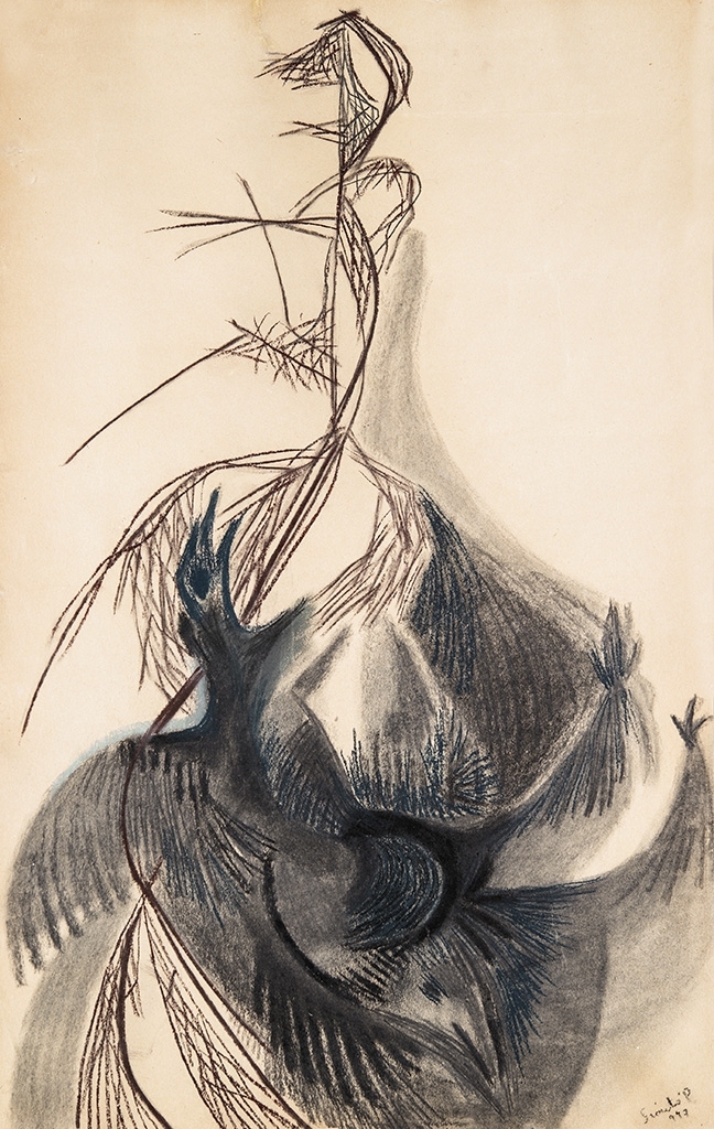 Szántó Piroska (1913-1999) Bird's-nest, 1947