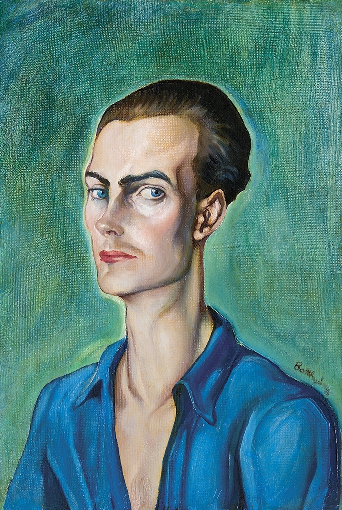 Batthyány Gyula (1887-1959) Fiatal férfi portréja