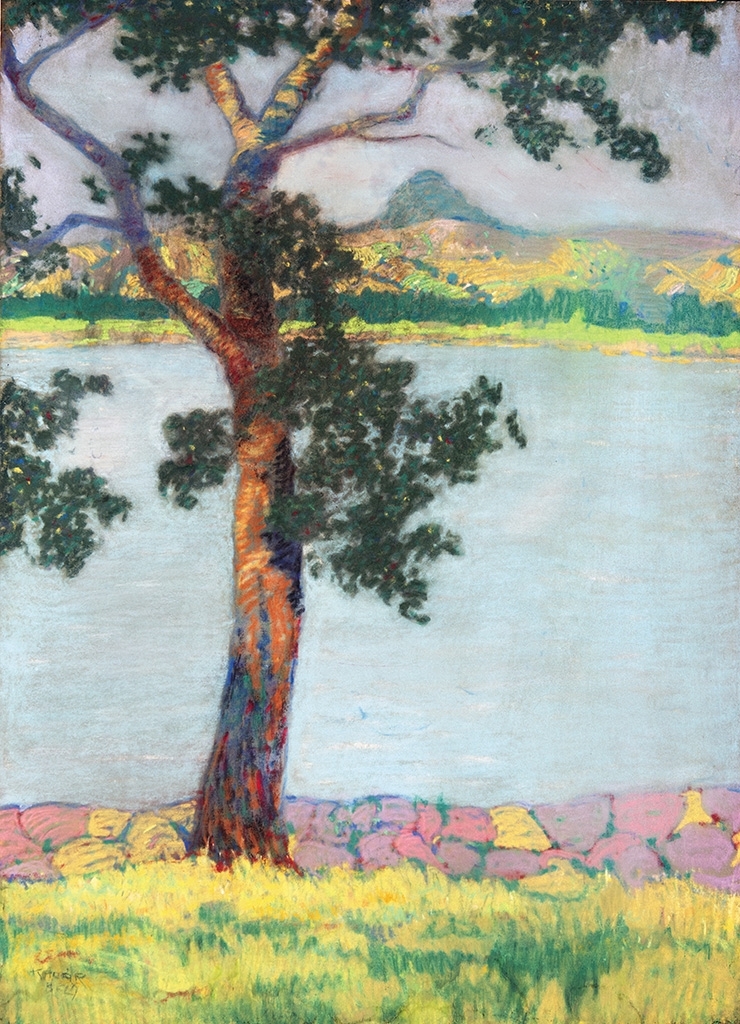 Kádár Béla (1877-1956) Lonesome tree