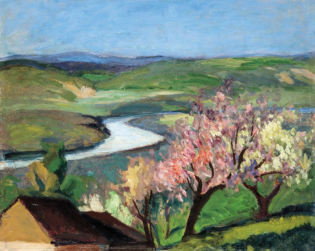 Balla Béla (1882-1965) Spring mood, 1927