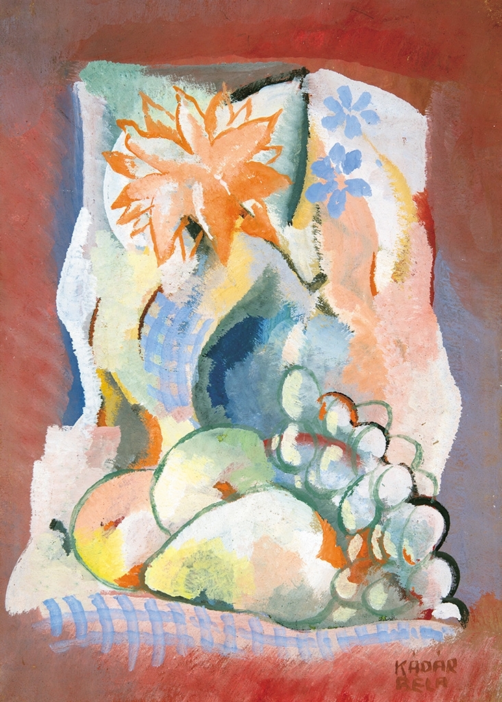 Kádár Béla (1877-1956) Flower and fruits