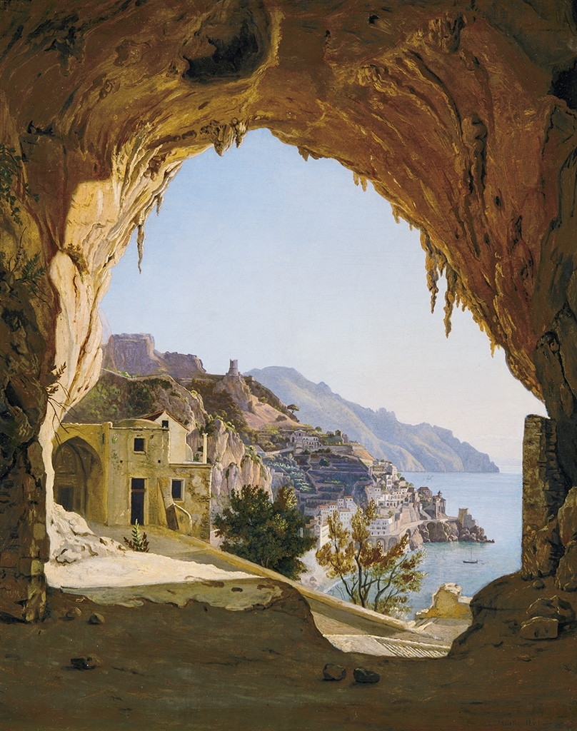 Markó Károly, Ifj. (1822 - 1891) Amalfi látképe, 1861
