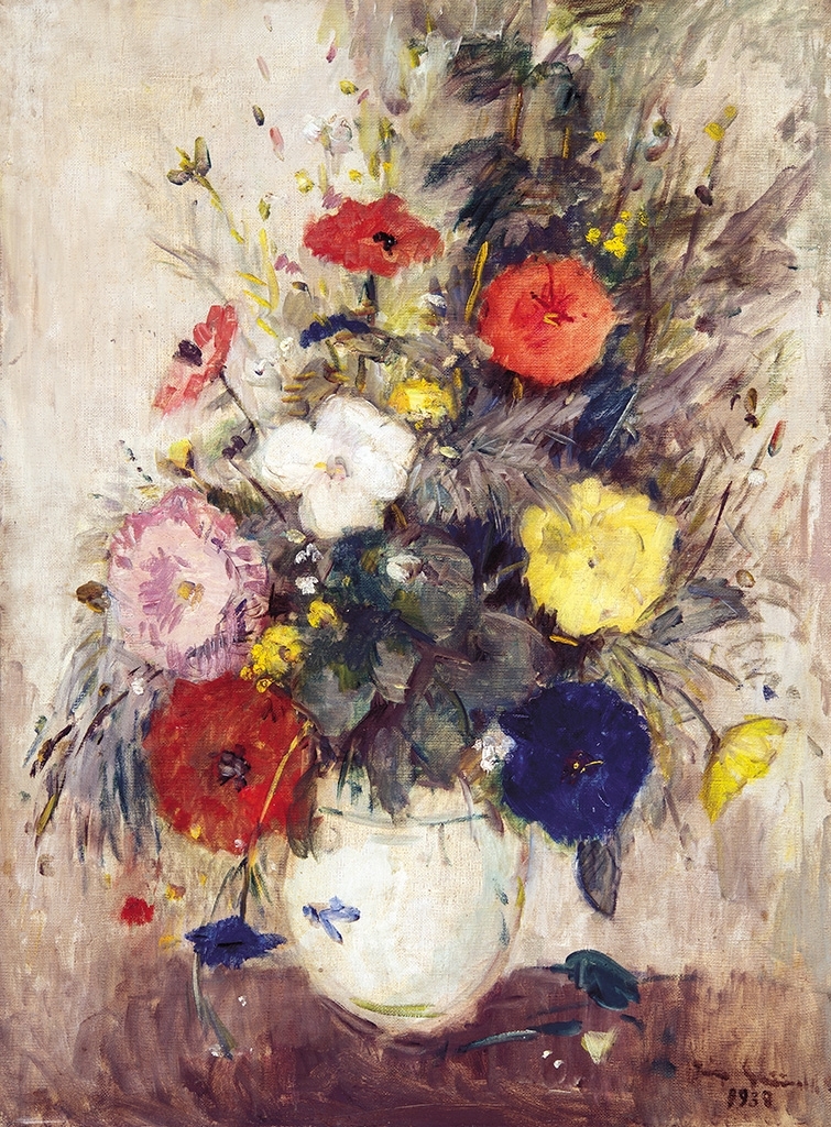 Iványi Grünwald Béla (1867-1940) Flower still-life, 1938