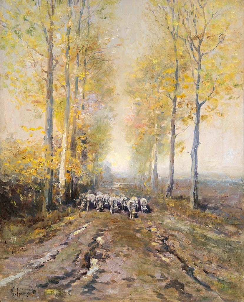 K. Spányi Béla (1852-1914) Autumn
