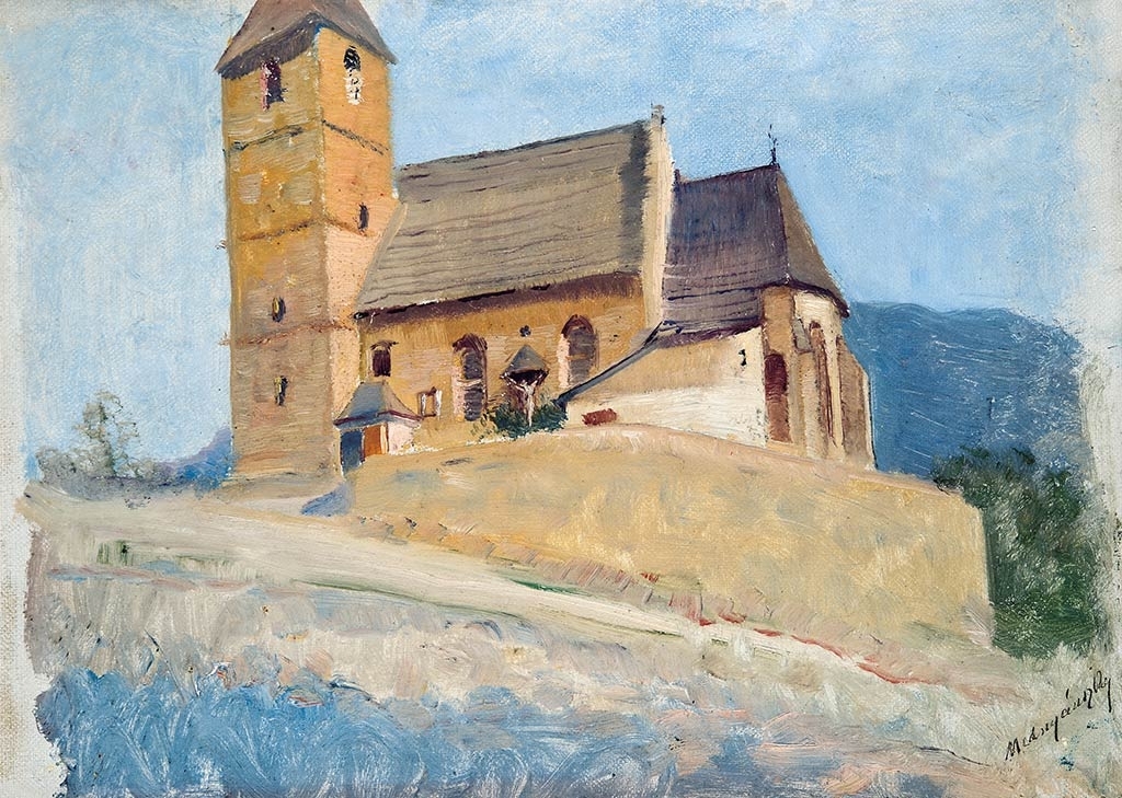 Mednyánszky László (1852-1919) Felvidéki templom