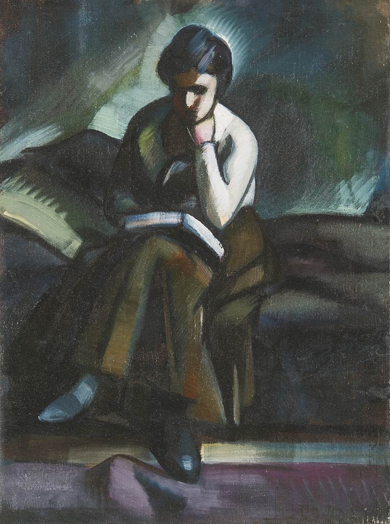 Kmetty János (1889-1975) Olvasó nő, 1910-1912