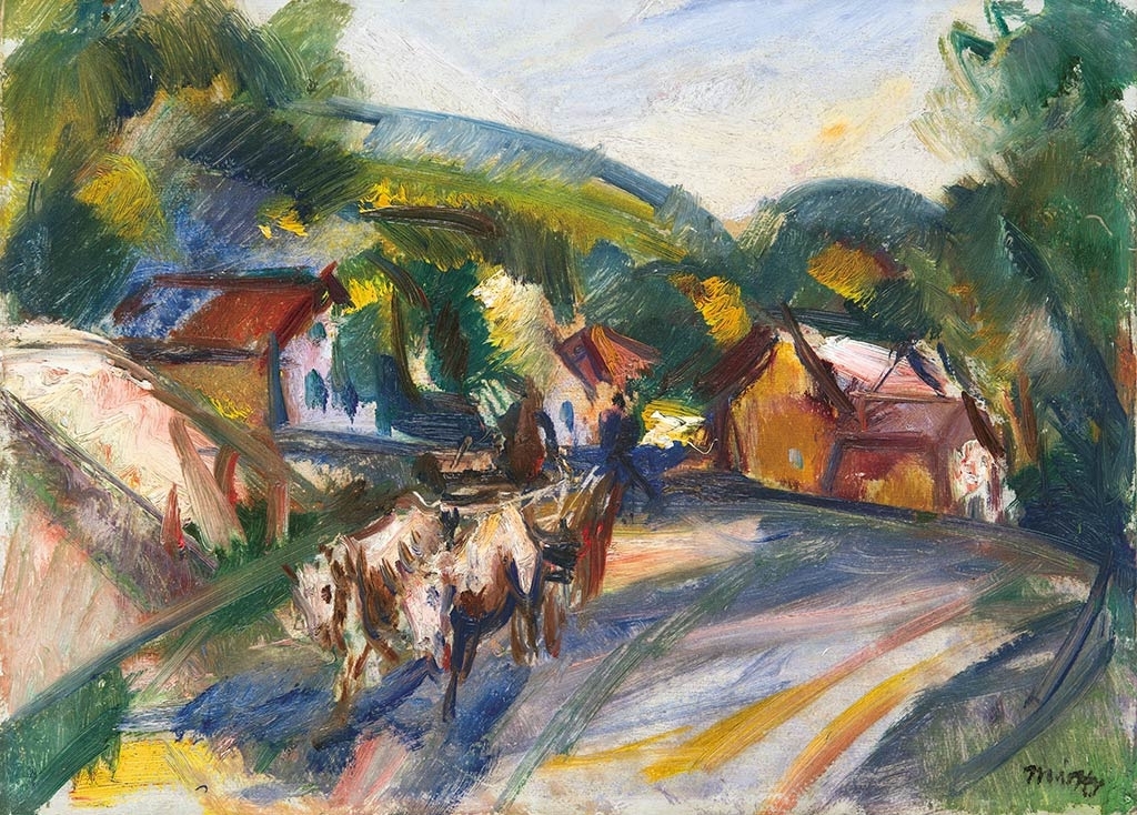 Márffy Ödön (1878-1959) End of the village