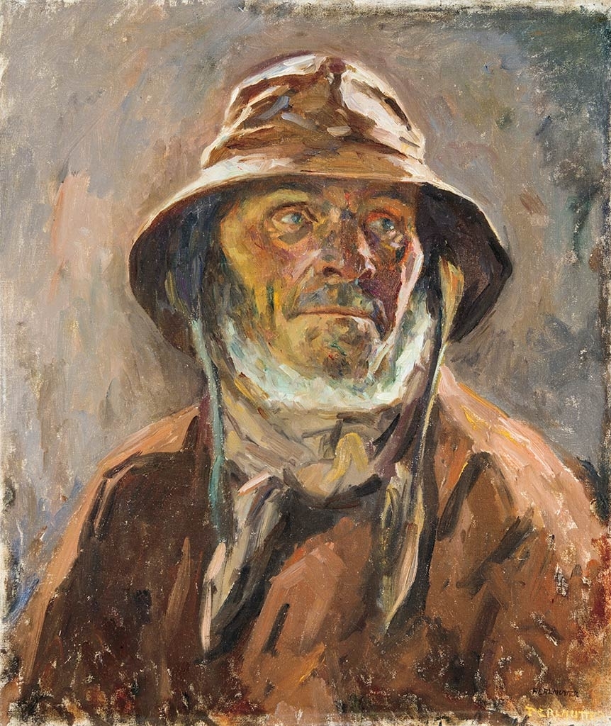 Perlmutter Izsák (1866-1932) Fisherman of Etaples, 1898
