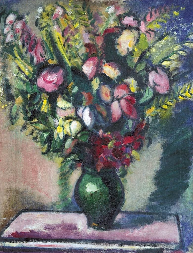 Márffy Ödön (1878-1959) Virágcsendélet, 1910 körül