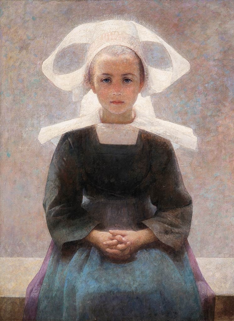 Ferdinand, Ludwig Graf (1868-1932) Concarneau-i lány, 1894