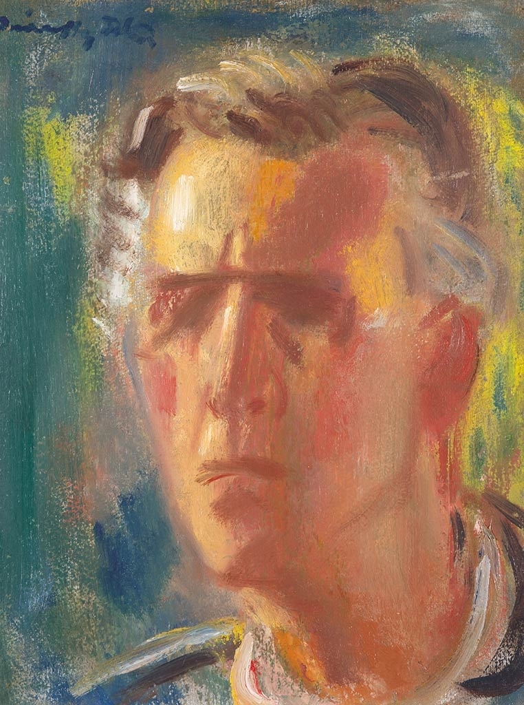Márffy Ödön (1878-1959) Self-portrait, end of the 1930s