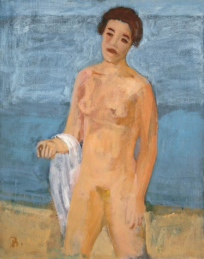 Bernáth Aurél (1895-1982) Standing female nude, 1930