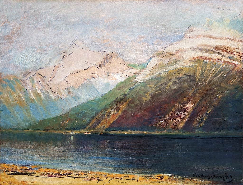 Mednyánszky László (1852-1919) Tátrai hegyek
